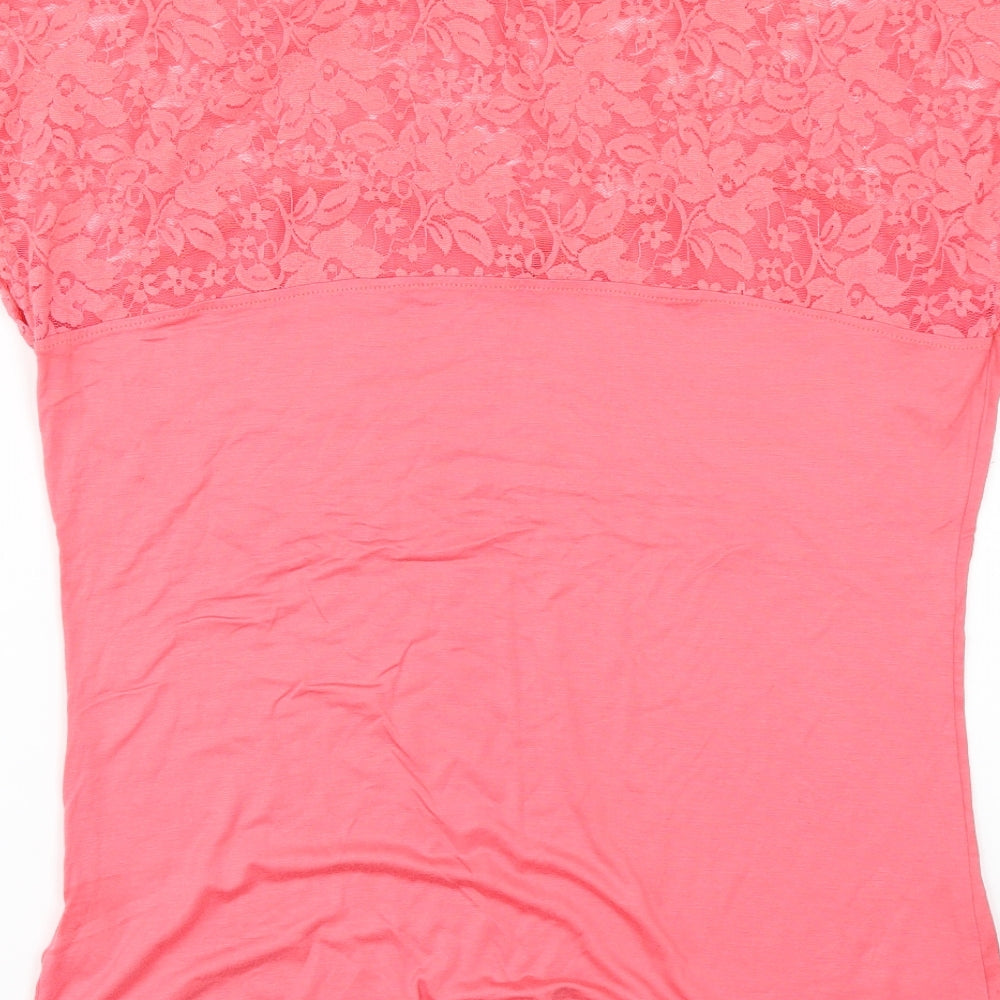 South Womens Pink   Basic T-Shirt Size 16