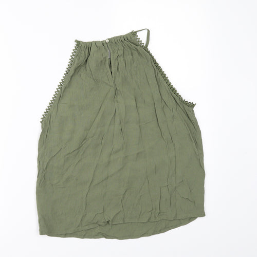 Divided by H&M Womens Green   Basic T-Shirt Size 10