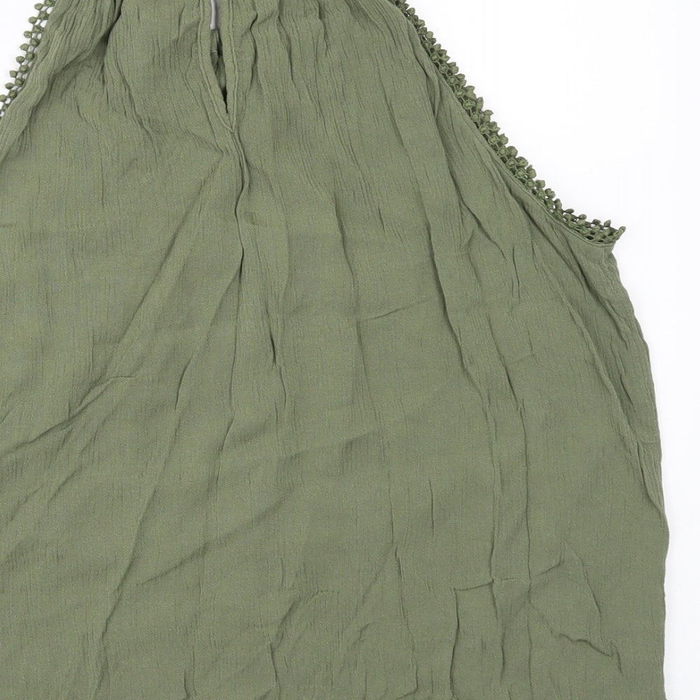 Divided by H&M Womens Green   Basic T-Shirt Size 10