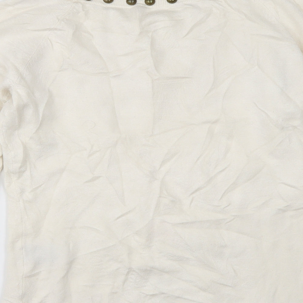 Preworn Womens Ivory   Pullover Jumper Size M