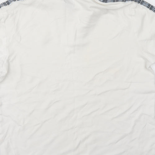 River Island Mens White    Polo Size S