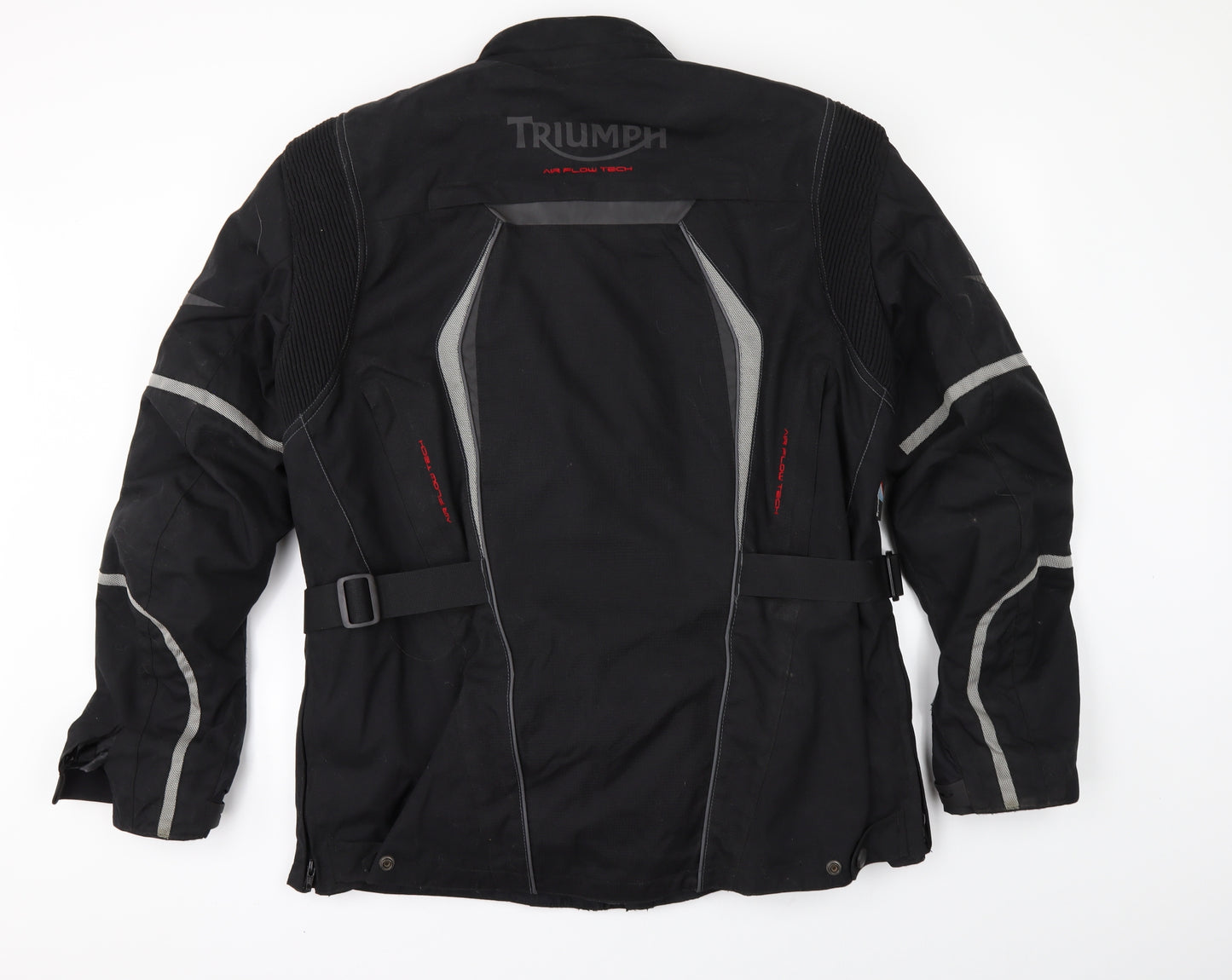 Triumph Motorcycles Mens Black   Biker Jacket Size 2XL  - Motorcycle Clothing