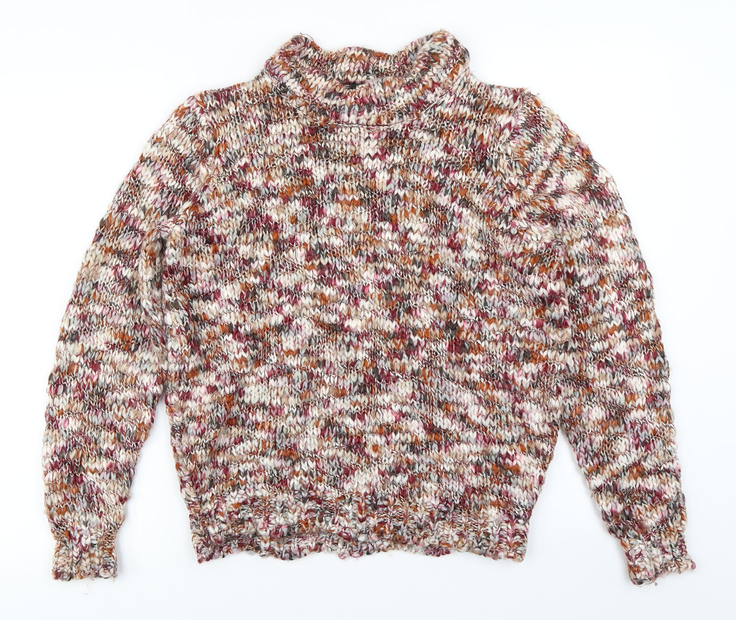 VILA Womens Red   Pullover Jumper Size L