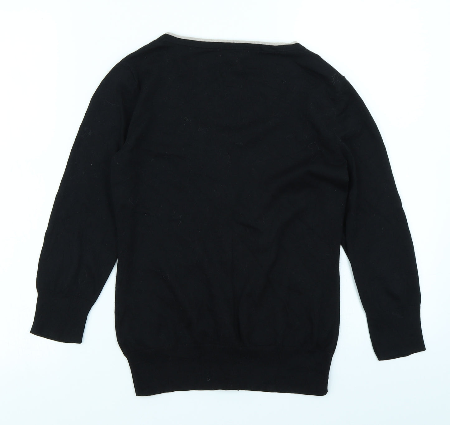 H&M Womens Black   Cardigan Jumper Size S