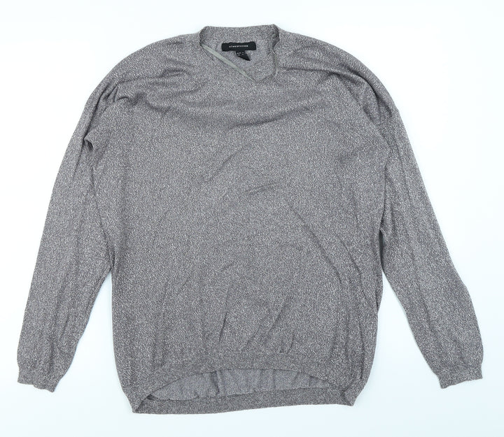 Atmosphere Womens Silver Pullover Jumper Size 14