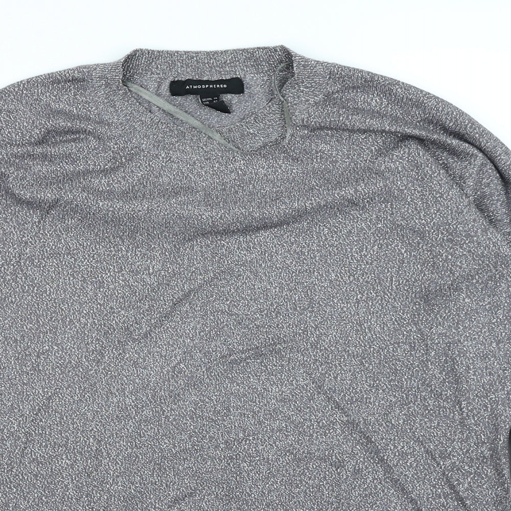 Atmosphere Womens Silver   Pullover Jumper Size 14