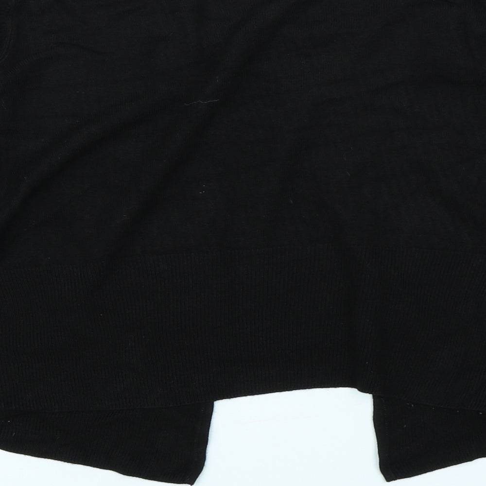 Marks & Spencer Womens Black   Cardigan Jumper Size 12