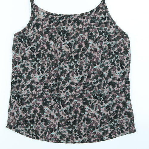 NEXT Womens Purple Animal Print  Camisole Blouse Size 6