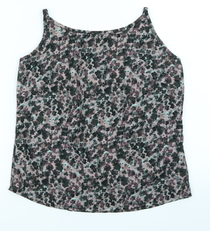 NEXT Womens Purple Animal Print  Camisole Blouse Size 6