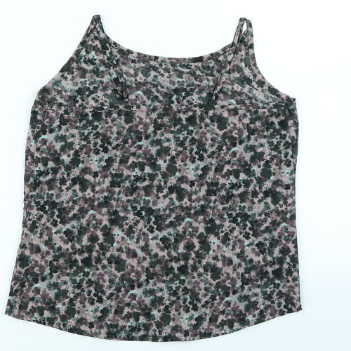 NEXT Womens Purple Animal Print  Camisole Blouse Size 6