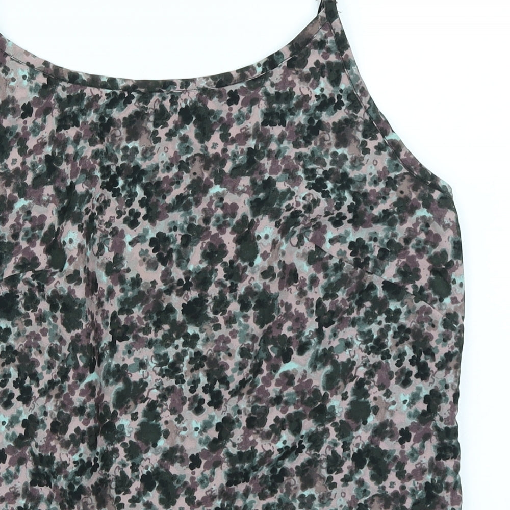 NEXT Womens Purple Animal Print  Camisole Blouse Size 6