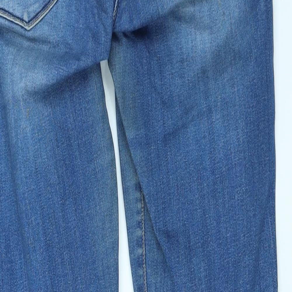 NEXT Womens Blue  Denim Skinny Jeans Size 10 L27 in
