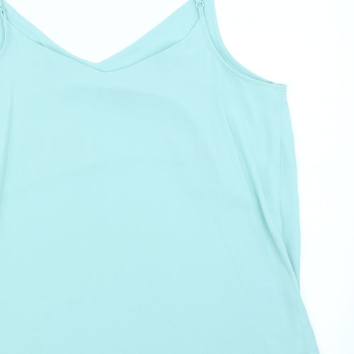 George Womens Blue   Camisole Blouse Size 18