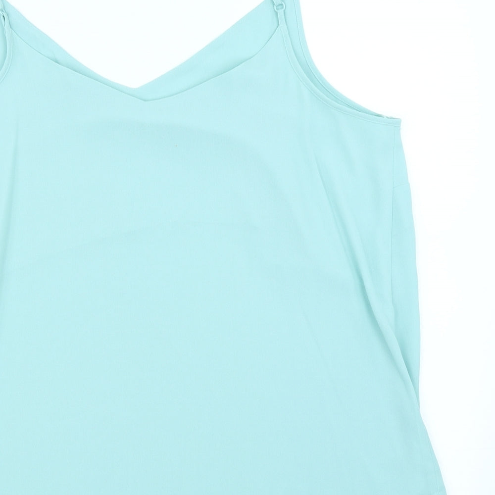 George Womens Blue   Camisole Blouse Size 18