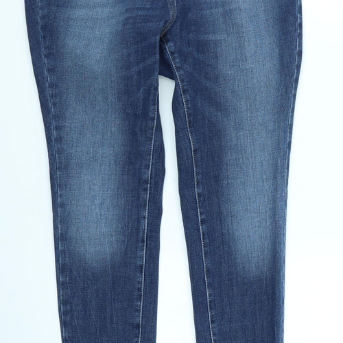 NEXT Womens Blue  Denim Skinny Jeans Size 12 L24 in