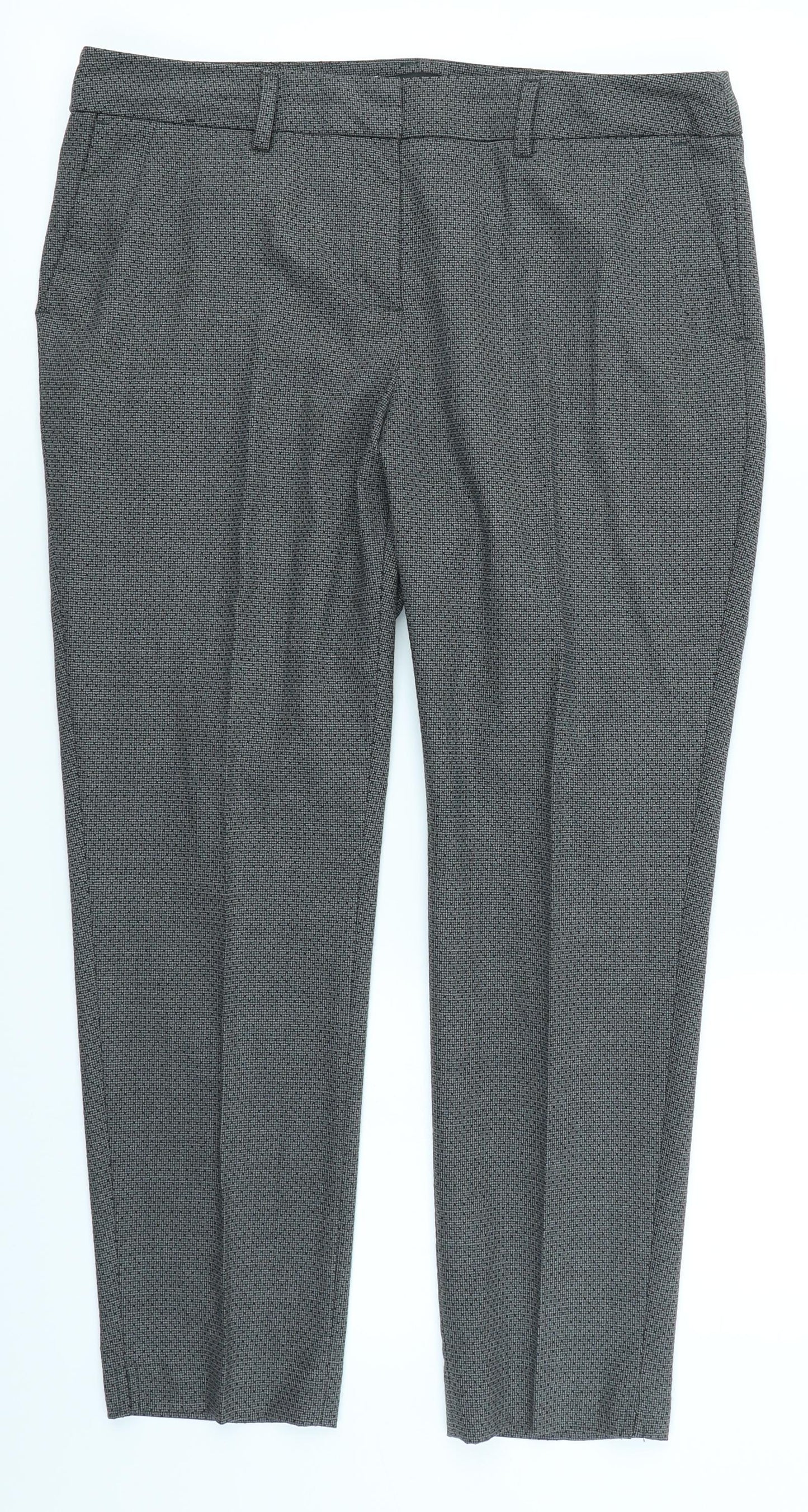NEXT Womens Grey   Trousers  Size 12 L22 in