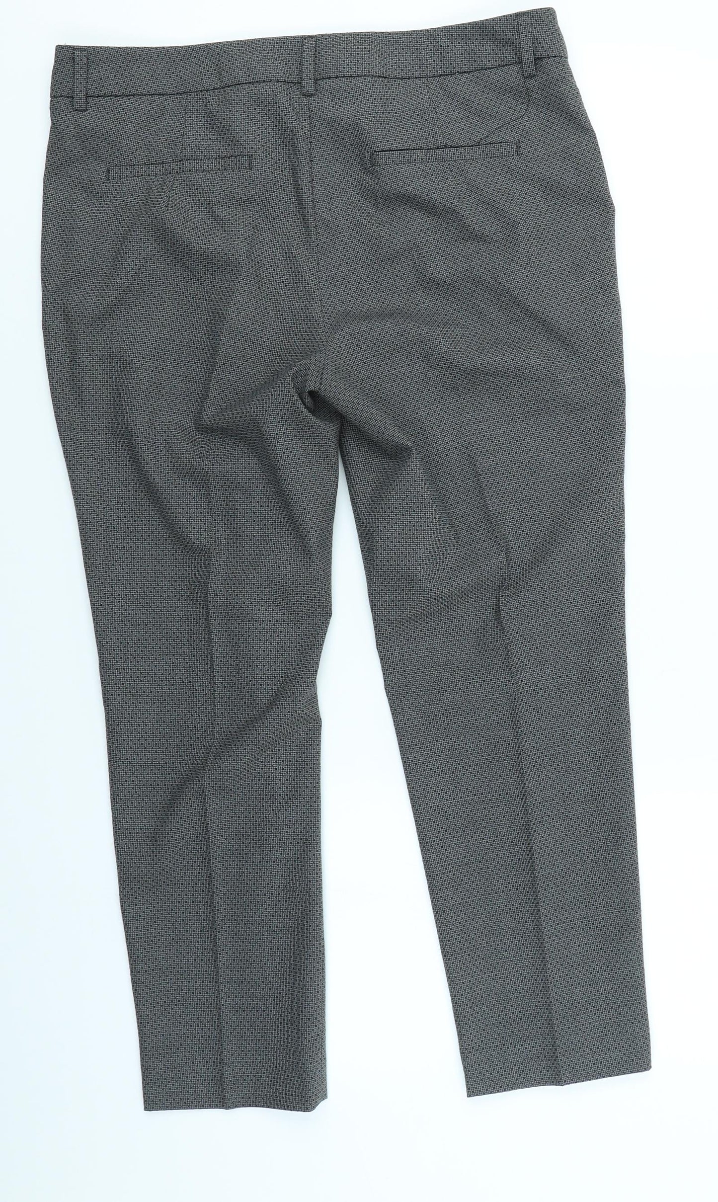 NEXT Womens Grey   Trousers  Size 12 L22 in