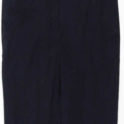 NEXT Womens Blue   Trousers  Size 12 L24 in - cropped