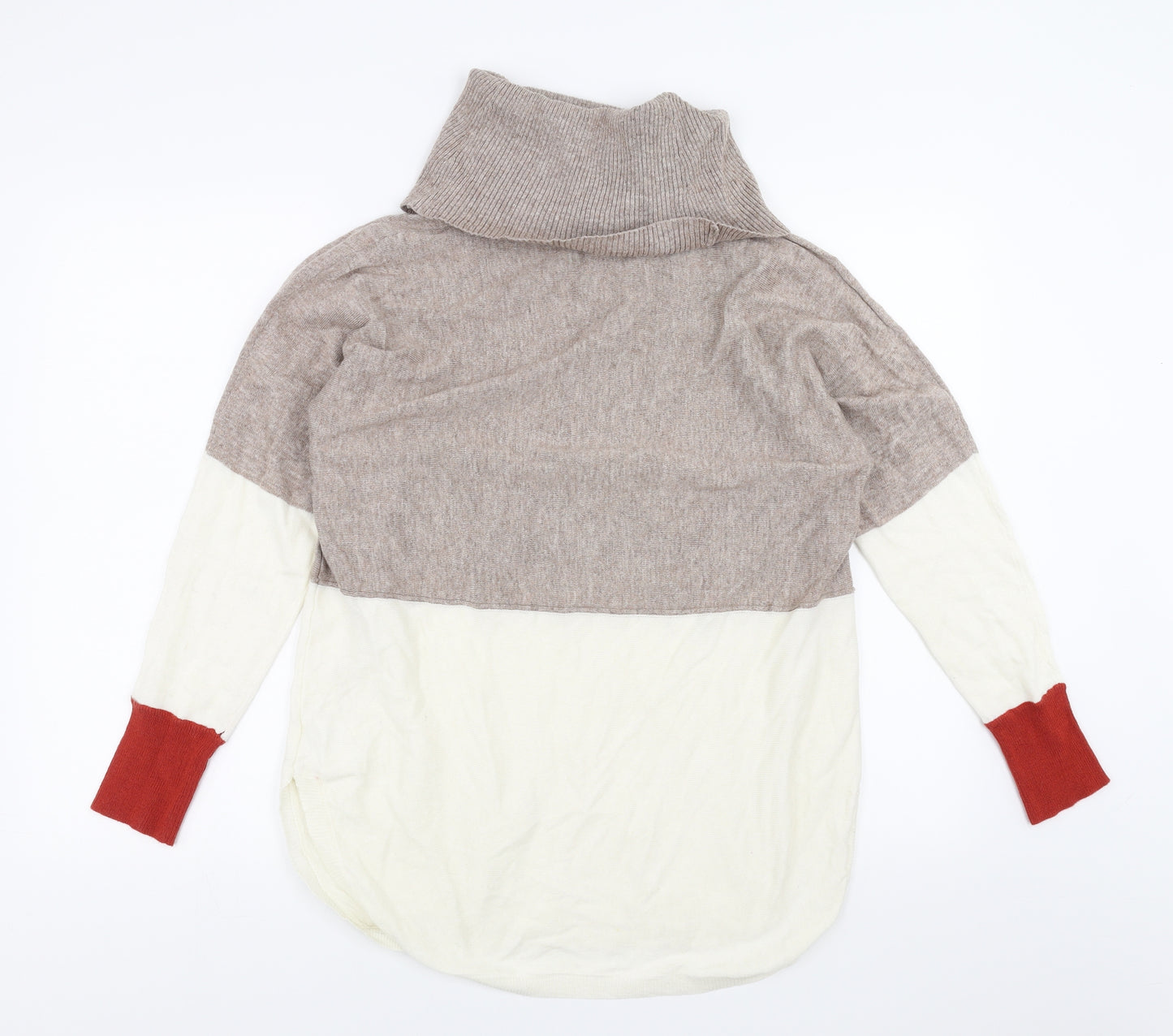 First Avenue Womens Beige   Pullover Jumper Size M