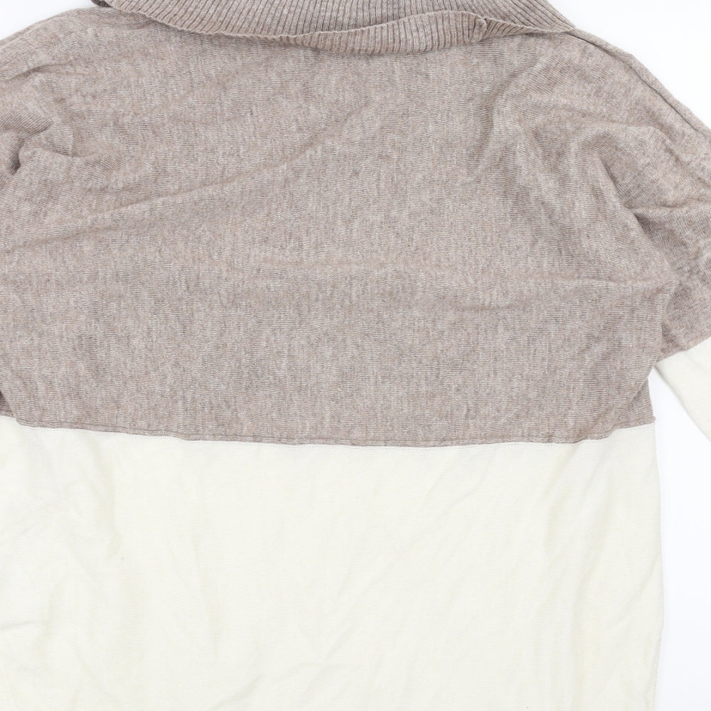 First Avenue Womens Beige   Pullover Jumper Size M