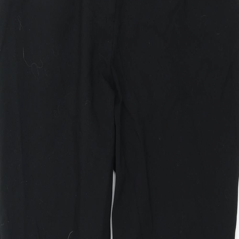 ASOS Womens Black   Trousers  Size 10 L28 in