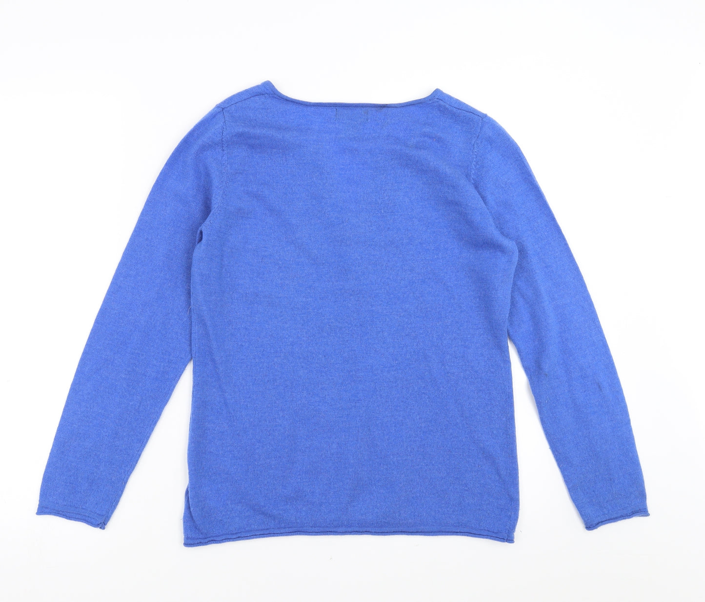 Kenar Womens Blue   Pullover Jumper Size L