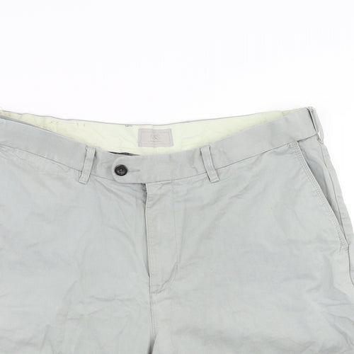 Marks and Spencer Mens Green   Chino Shorts Size 38 in