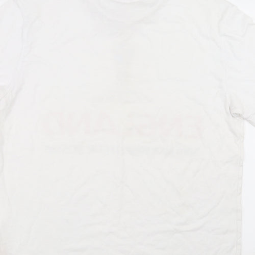 Fifa world cup Mens White    T-Shirt Size M  - world cup 2018