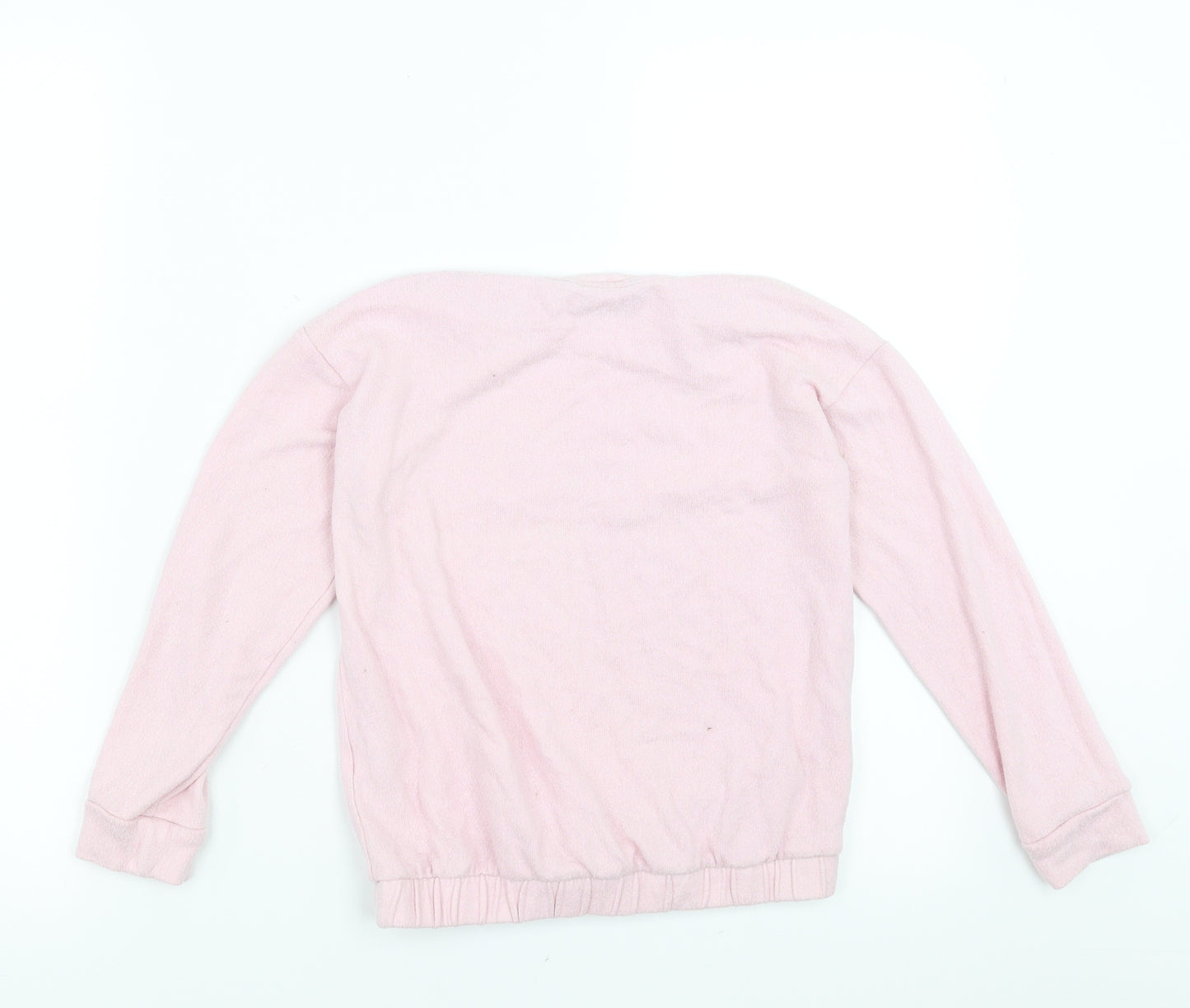 George Girls Pink   Pullover Jumper Size 7-8 Years  - Ballerina