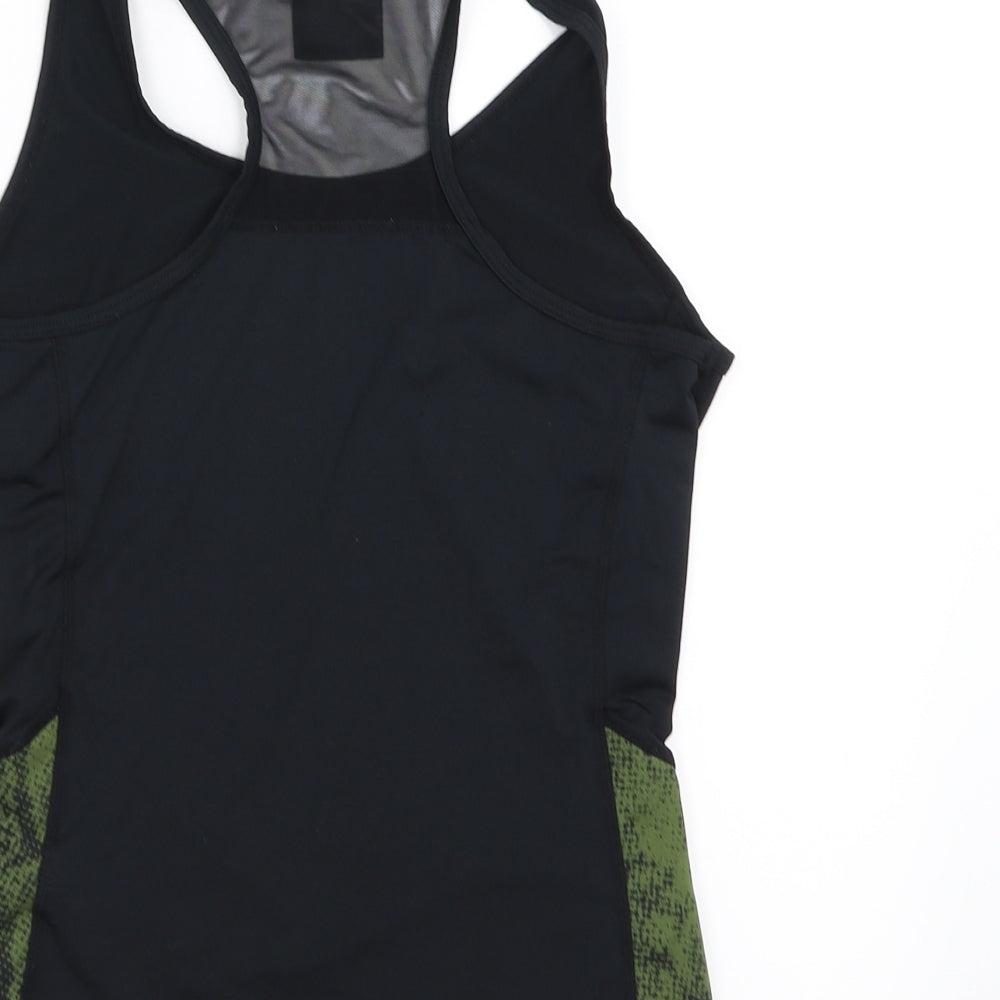 USA Pro Girls Black   Basic Tank Size 9-10 Years  - little mix, activewear