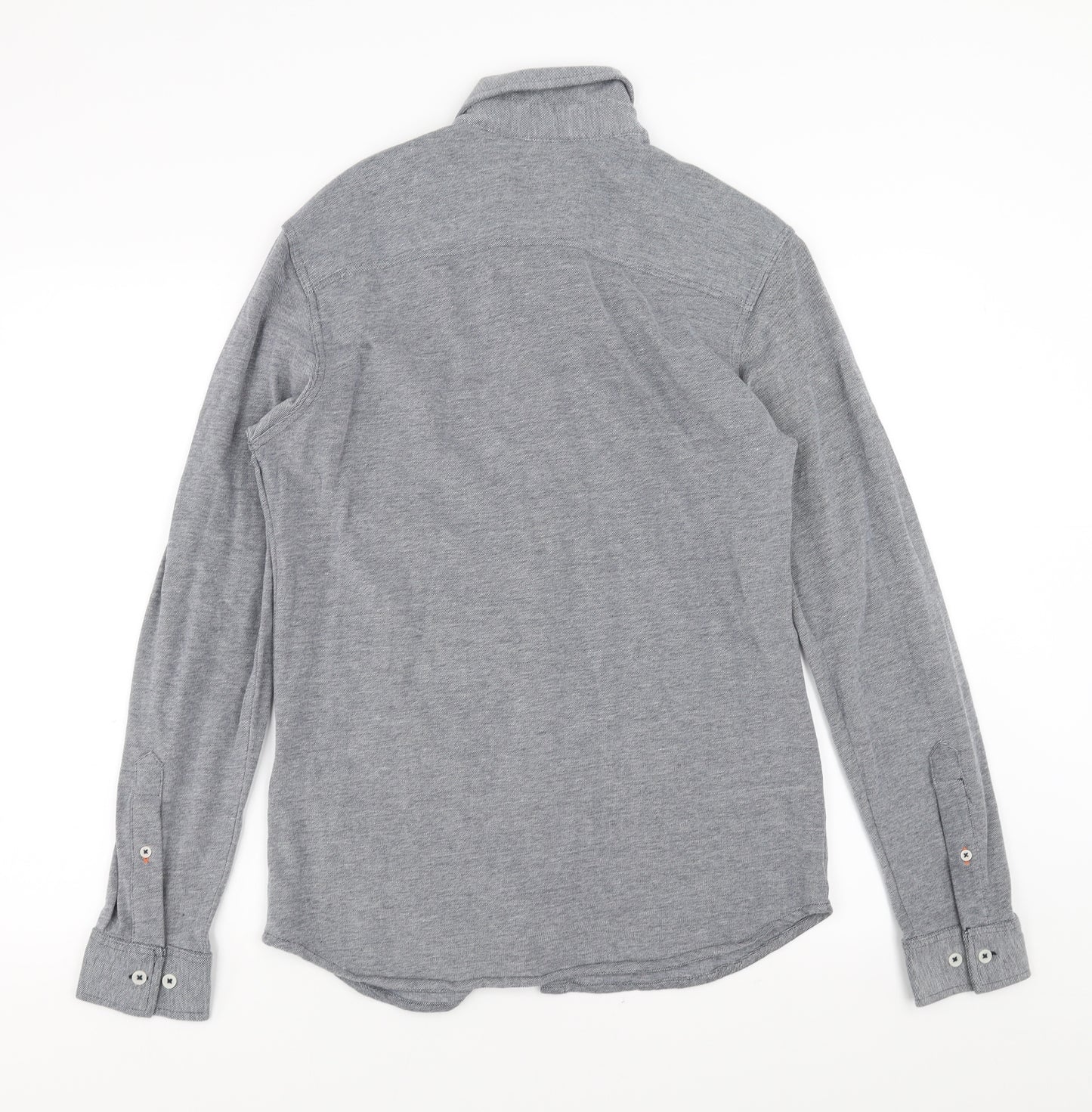 JACK & JONES Mens Grey    Button-Up Size M