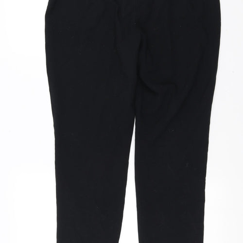 Marks and Spencer Womens Black   Trousers  Size 14 L27 in - short Leg