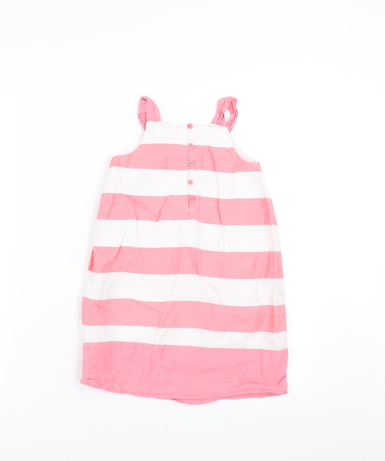 NEXT Girls Pink Striped  Trapeze & Swing  Size 3-4 Years