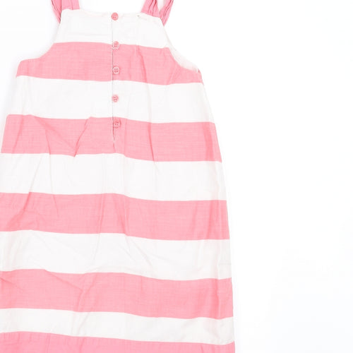 NEXT Girls Pink Striped  Trapeze & Swing  Size 3-4 Years