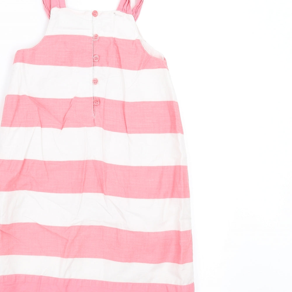 NEXT Girls Pink Striped  Trapeze & Swing  Size 3-4 Years