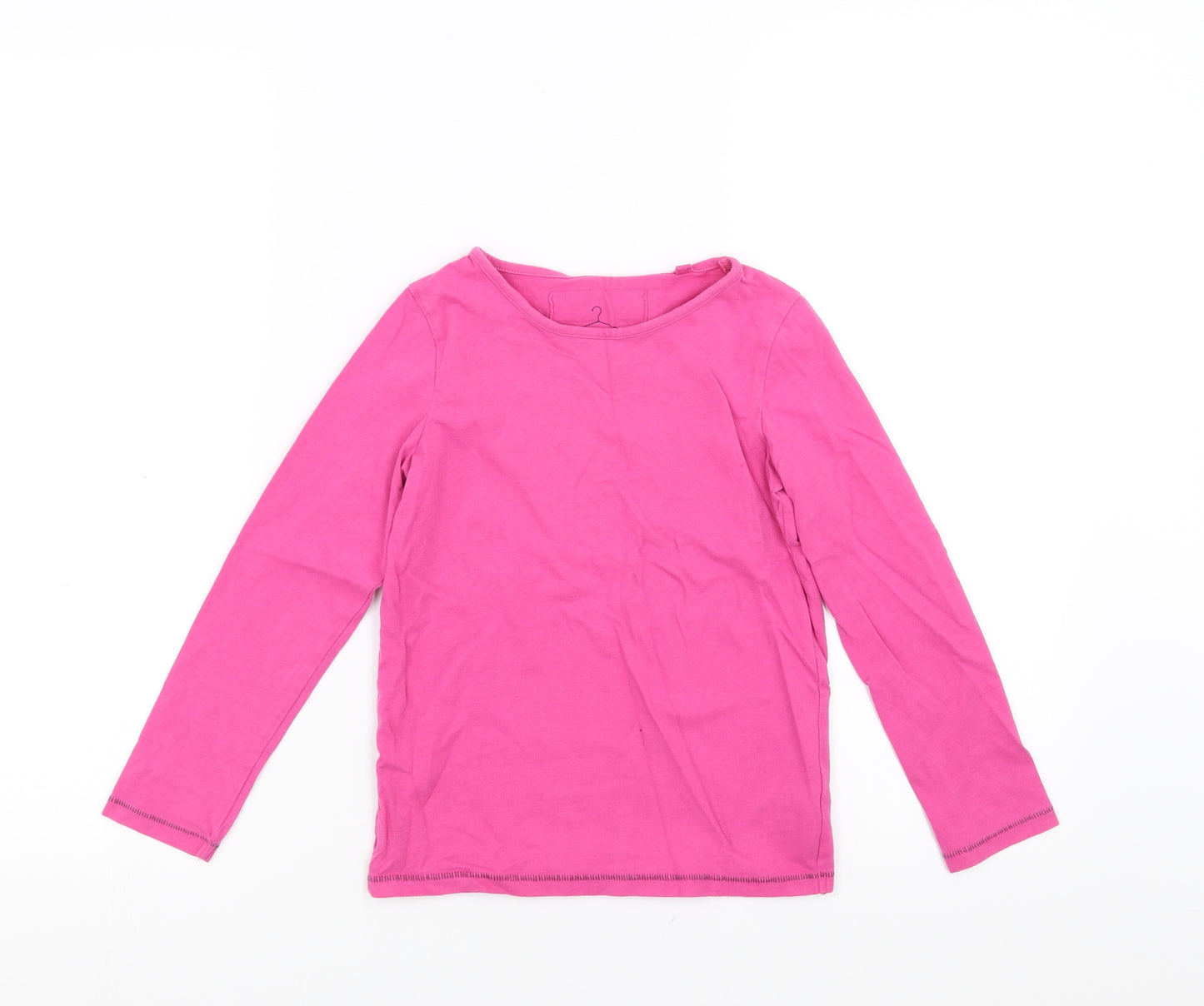 NEXT Girls Pink   Basic T-Shirt Size 7 Years