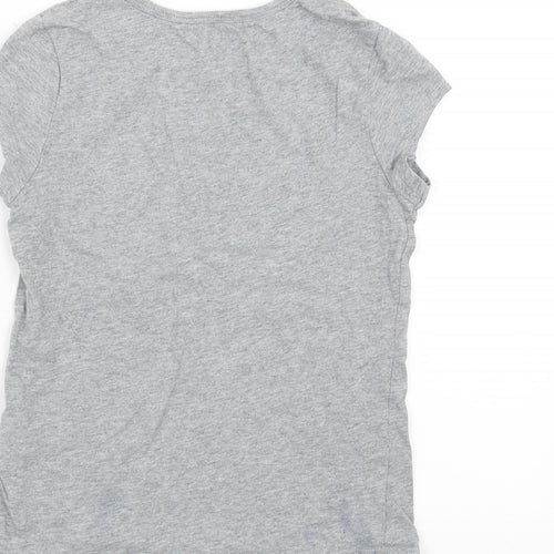 Tommy Hilfiger Girls Grey   Basic T-Shirt Size 6-7 Years