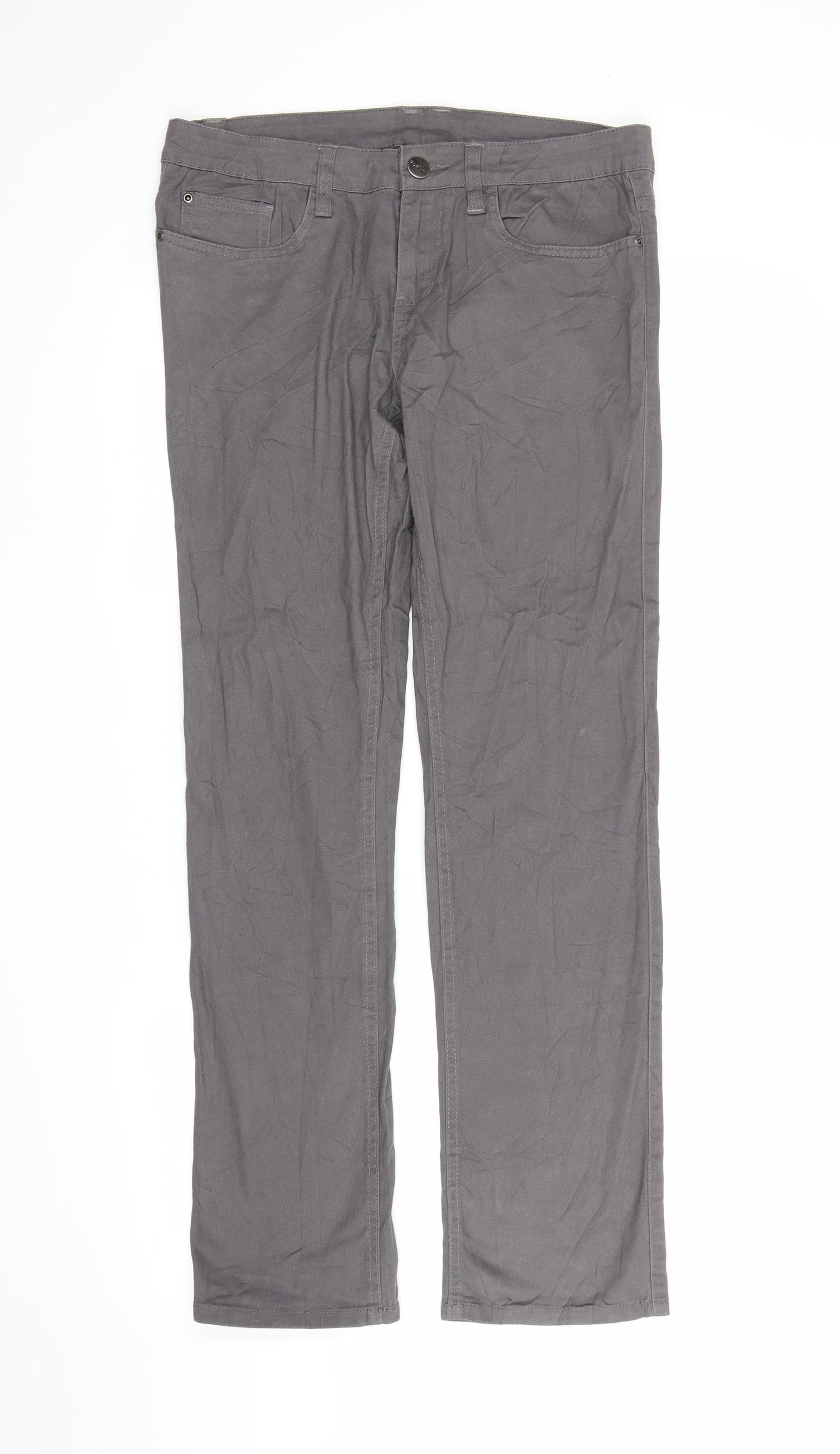 Infinity Womens Grey   Carpenter Trousers Size 12 L29 in