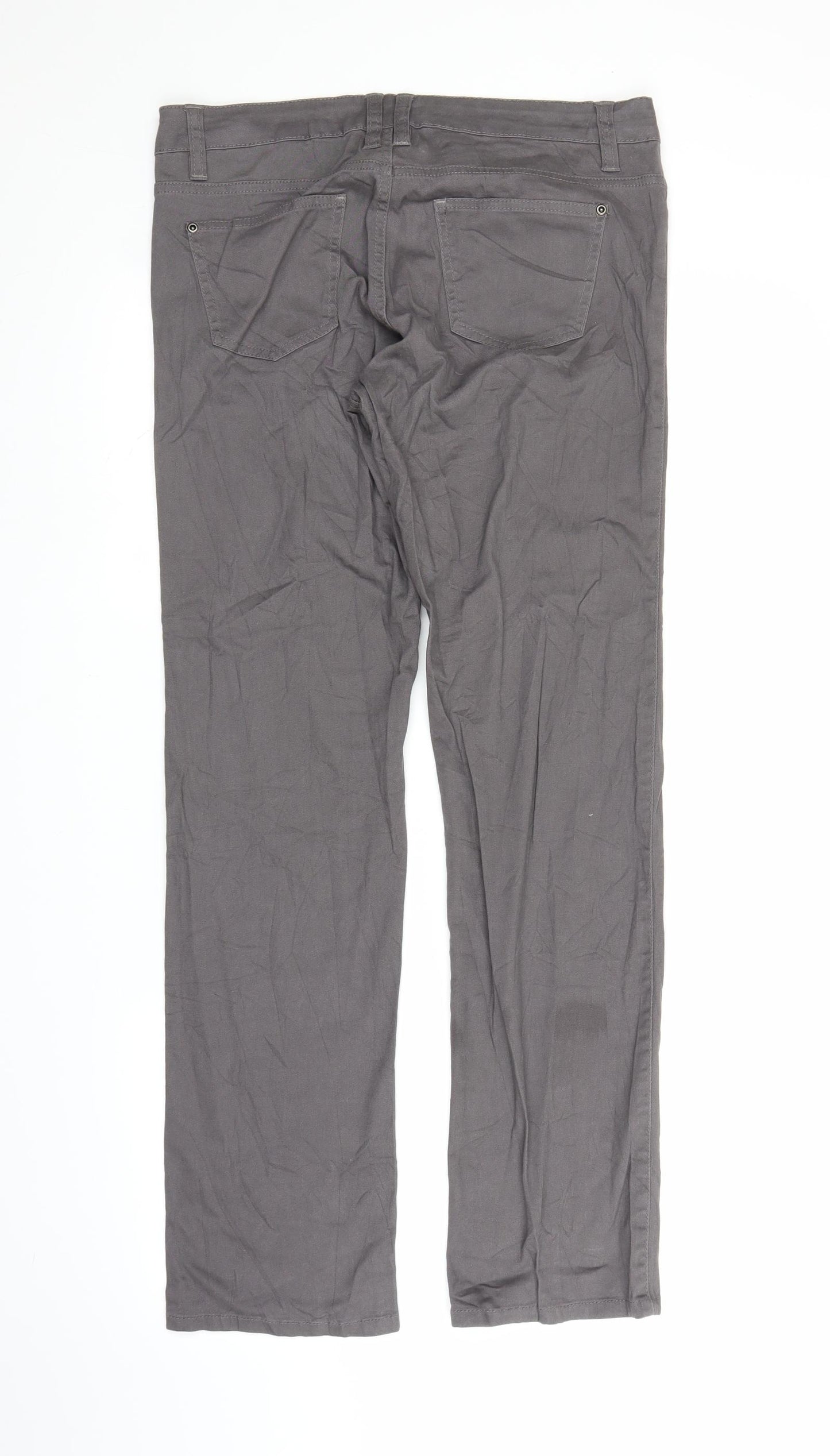 Infinity Womens Grey   Carpenter Trousers Size 12 L29 in