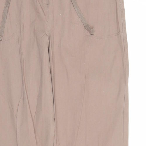 Classics Womens Brown   Trousers  Size 12 L29 in