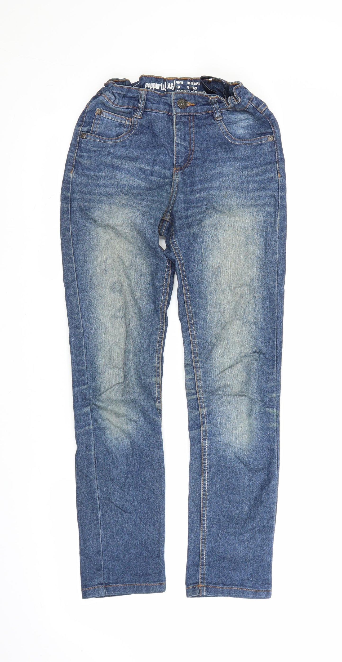 Pepperts Boys Blue  Denim Straight Jeans Size 10-11 Years