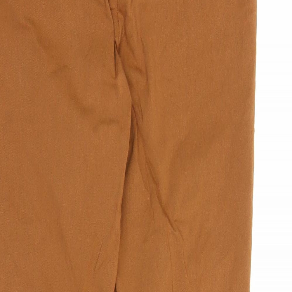 Mango Womens Brown   Capri Trousers Size 12 L26 in