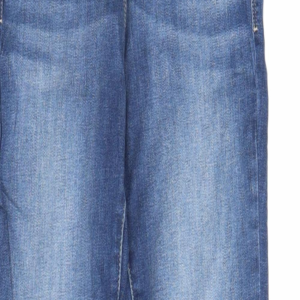 NEXT Womens Blue  Denim Straight Jeans Size 8 L29 in