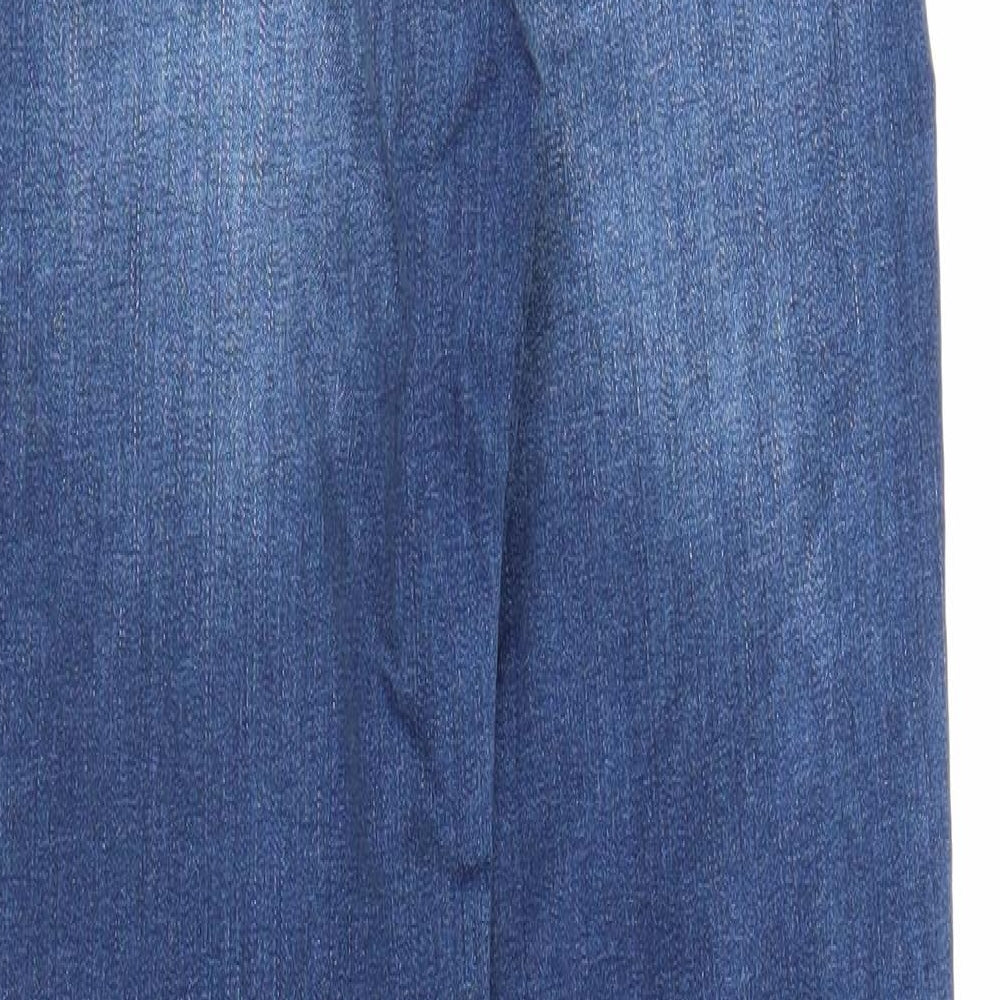 NEXT Womens Blue  Denim Straight Jeans Size 8 L29 in