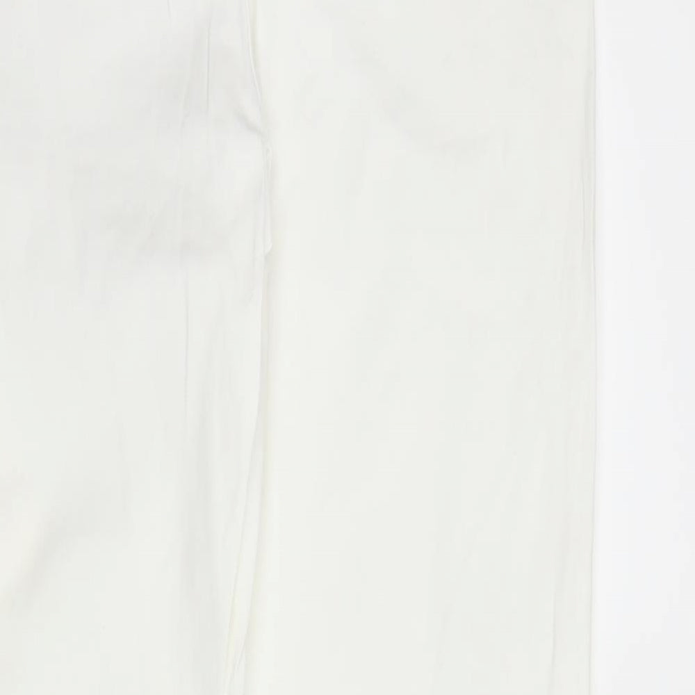 Mac Womens White   Pedal Pusher Trousers Size M L26 in