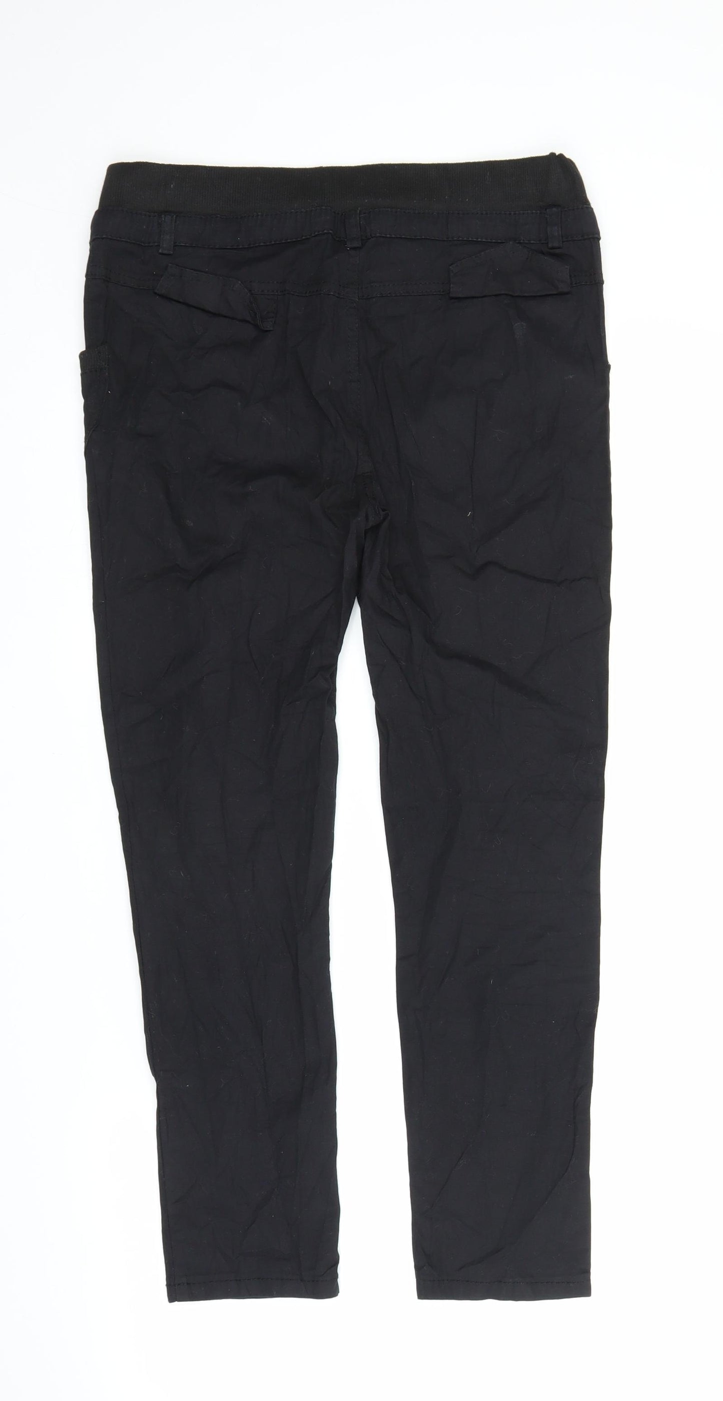 Preworn Womens Black   Capri Trousers Size M L24 in