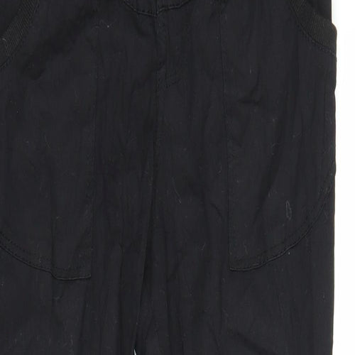 Preworn Womens Black   Capri Trousers Size M L24 in