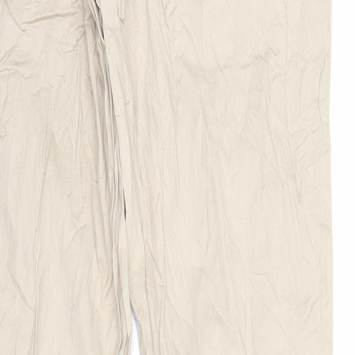 Chillin Womens Beige   Trousers  Size M L28 in