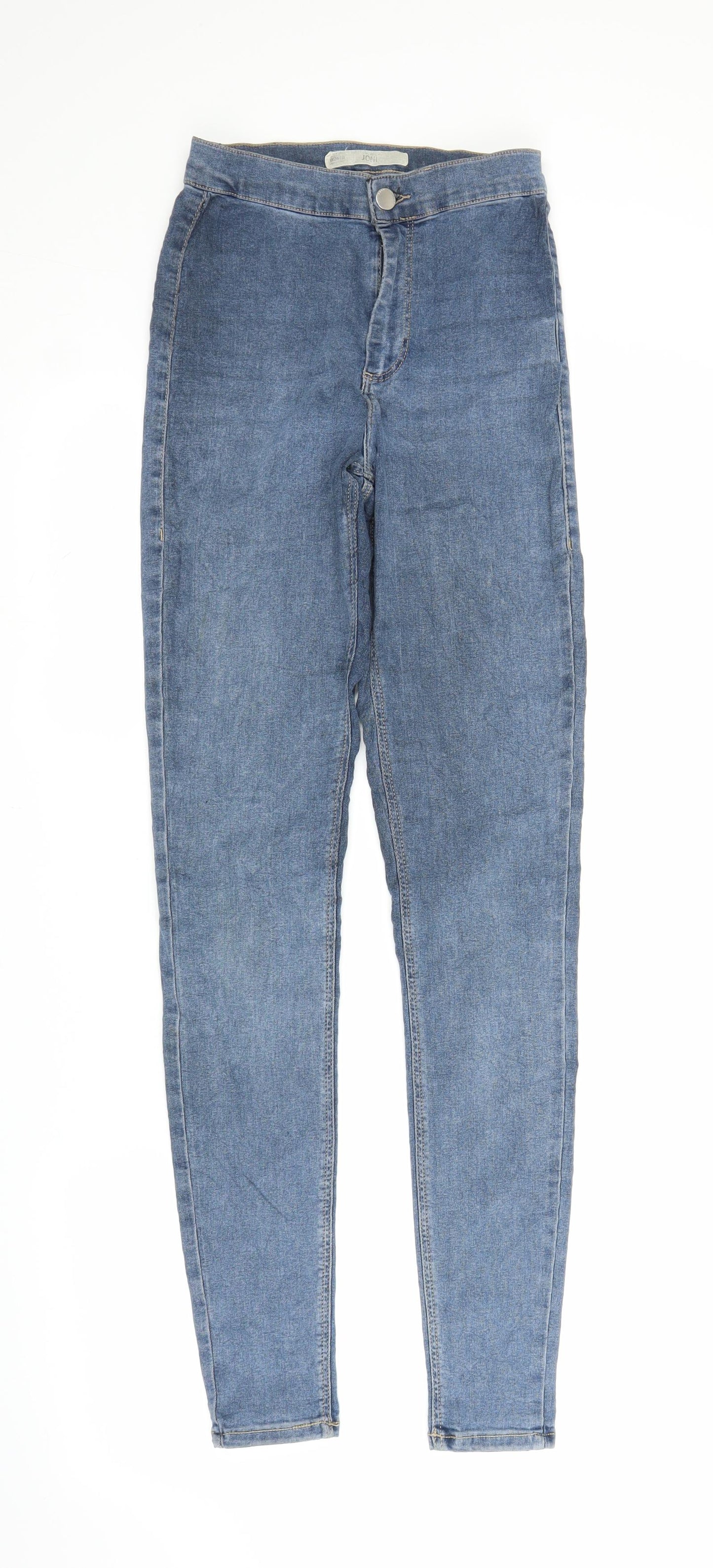 Topshop Womens Blue  Denim Jegging Jeans Size 26 in L29 in