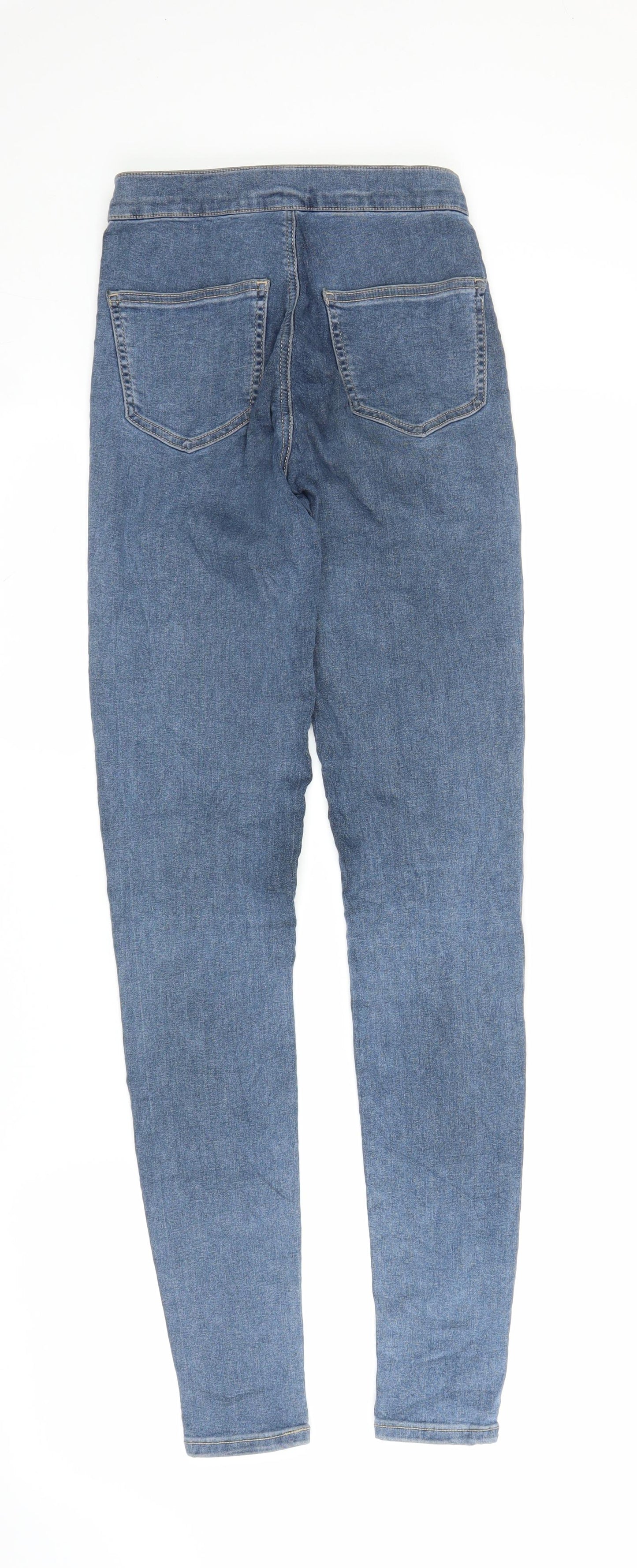 Topshop Womens Blue  Denim Jegging Jeans Size 26 in L29 in